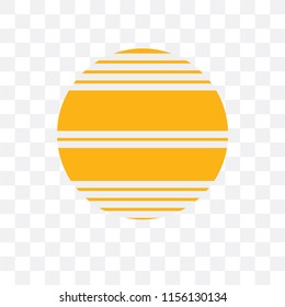 Venus vector icon isolated on transparent background, Venus logo concept