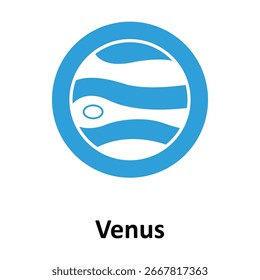 Venus Vector icon which can easily modify or edit
