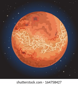 Venus, Vector illustration