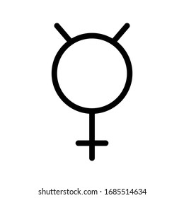 Venus-Vektorillustration-Symbol 