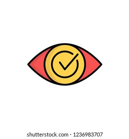 veracity icon vector design. fill outline style