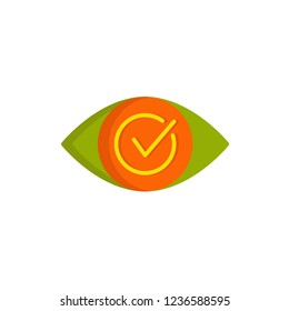 veracity icon vector flat style design