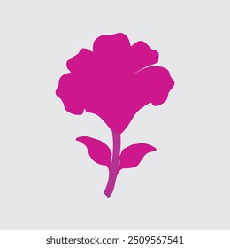 Verbena flower vector art illustration