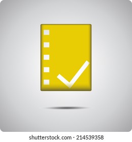 Vercors icon. Office. Business.Technology. EPS 10