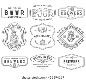 Verctor beer badges for any use