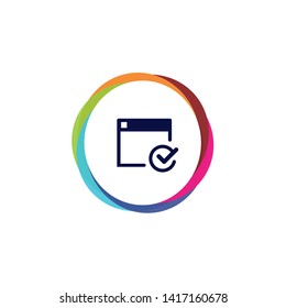 Verfied Page - Vector App Icon