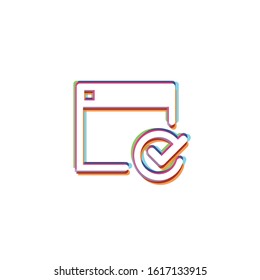 Verfied Page - Vector App Icon