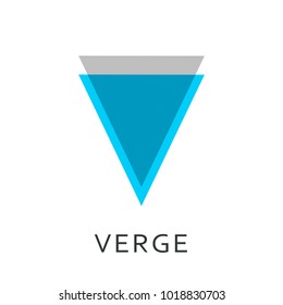 Verge Coin Cryptocurrency Sign