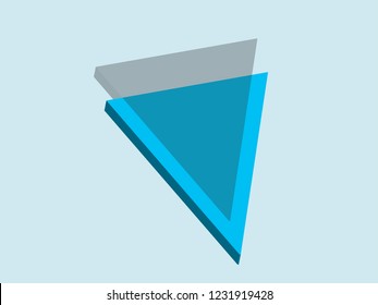 Verge (XVG) cryptocurrency 3D vector illustration