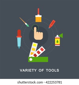 Veriety of design tools