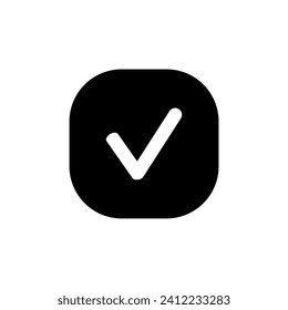 Verification Badge Icon. Verification Bagde Element