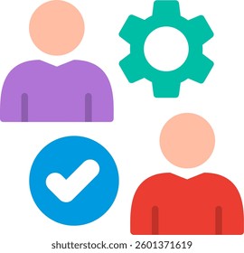 Verification Flat Illustration Vector Design