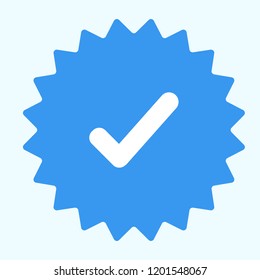 Verification - Guaranteed stamp or verified badge. Verified icon stamp. Approved icon vector. Checklist icon vector.