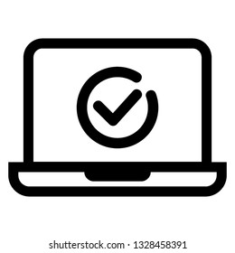 Verification images you can use for website design, this icon is vector and colors can be edited and adjusted. Verification icon is black with transparent background. download this verification icon n