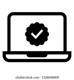 Verification images you can use for website design, this icon is vector and colors can be edited and adjusted. Verification icon is black with transparent background. download this verification icon n