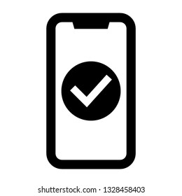 Verification images you can use for website design, this icon is vector and colors can be edited and adjusted. Verification icon is black with transparent background. download this verification icon n