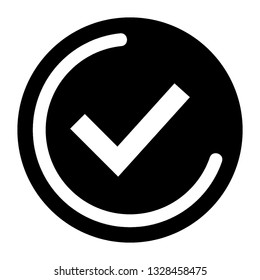 Verification images you can use for website design, this icon is vector and colors can be edited and adjusted. Verification icon is black with transparent background. download this verification icon n
