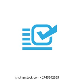 verification logo icon symbol vector