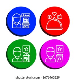 verification simple icons set. Contains such icons as Review, can be used for web, mobile and logo