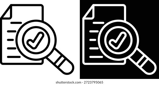 Verificación Versión en dos tonos sobre fondo blanco y negro