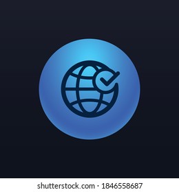 Verified Address - App Icon Button