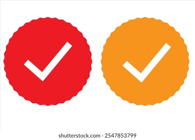 Verified Badge icon, Verified check mark,  tick
