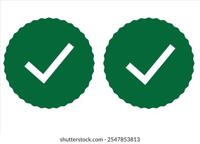 Verified Badge icon, Verified check mark,  tick