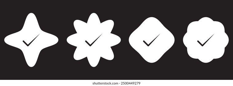 Verified Badge Icon eps 10