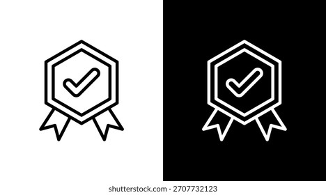 Verified Badge Icon Set Multiple Style Collection