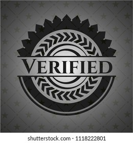 Verified black emblem