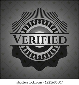 Verified black emblem