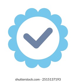 verified concept line icon. Simple element illustration. verified concept outline symbol design.