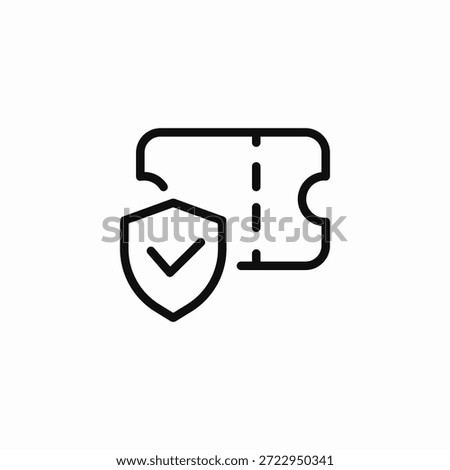 verified coupon ticket icon sign vector
