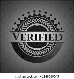Verified dark emblem. Retro