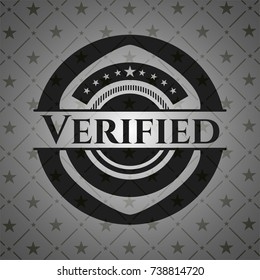 Verified dark emblem. Retro