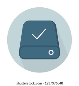 Verified disk drive
