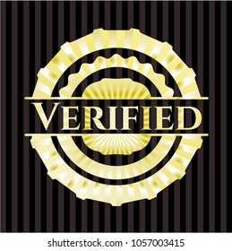 Verified gold badge