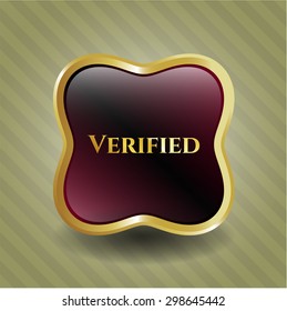 Insignia de oro verificada
