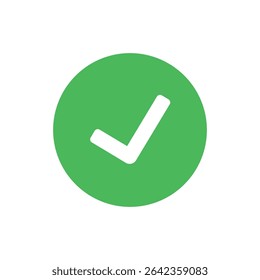 Verified icon. Colored vector illustration.