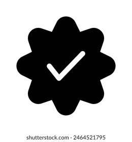 Verified Icon Vector Symbol Design Illustration