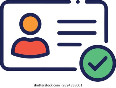 Verified identification card for security and access control