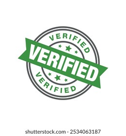 Verified Letter Rubber Stamp Template