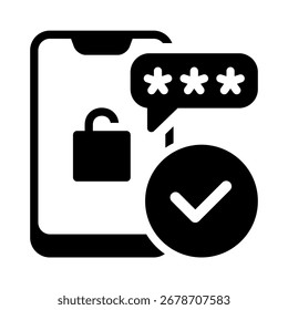 Verified Mobile Password Security Access