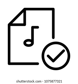 Verified Music File