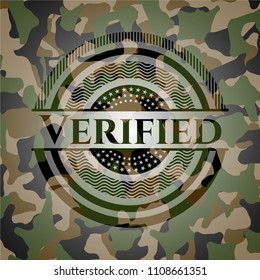  Verified on camouflaged pattern