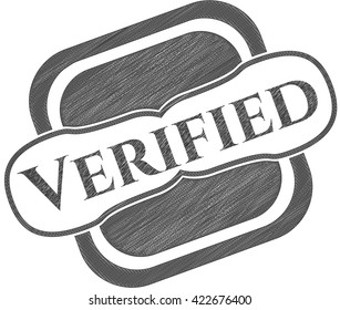 Verified pencil draw