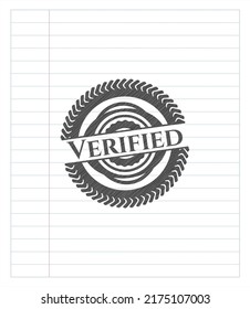 Símbolo de pinzas verificado. Ilustración vectorial. Detallado. 