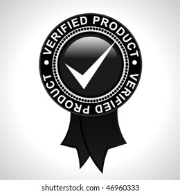 verified product elegant badge