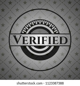 Verified realistic dark emblem