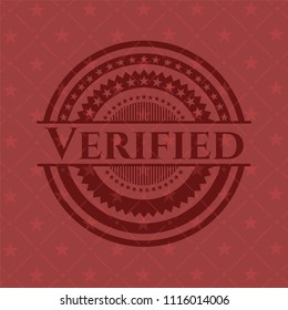 Verified red emblem
